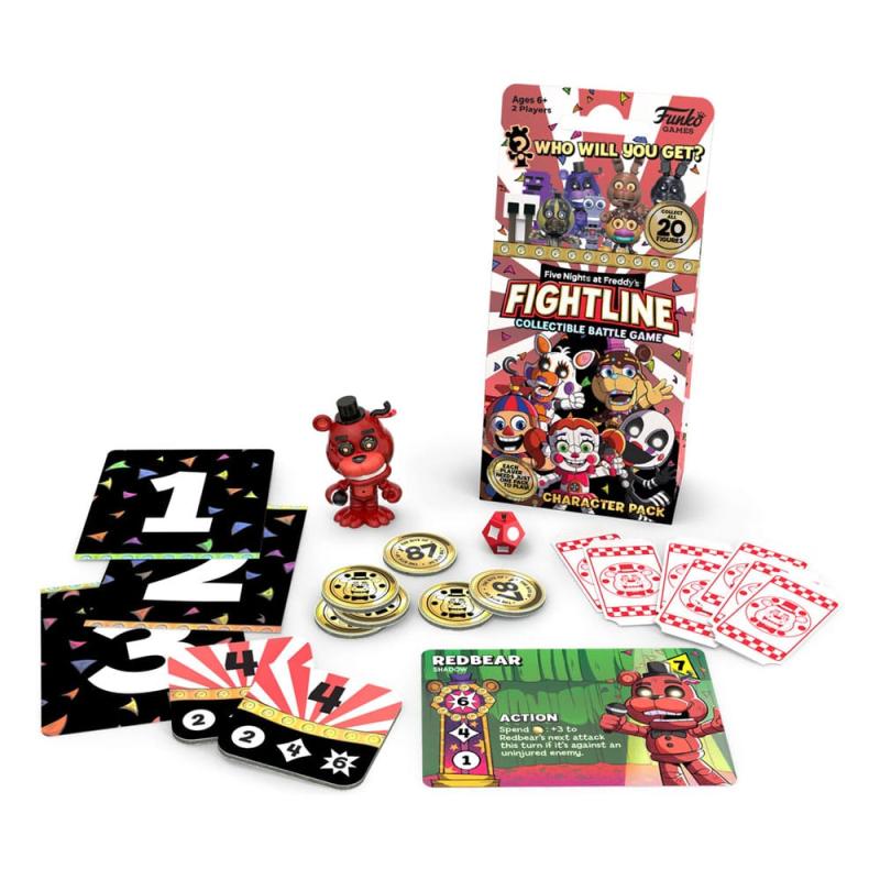 Five Nights at Freddy's Collectable Battle Game Card Game Extension Pack Fightline