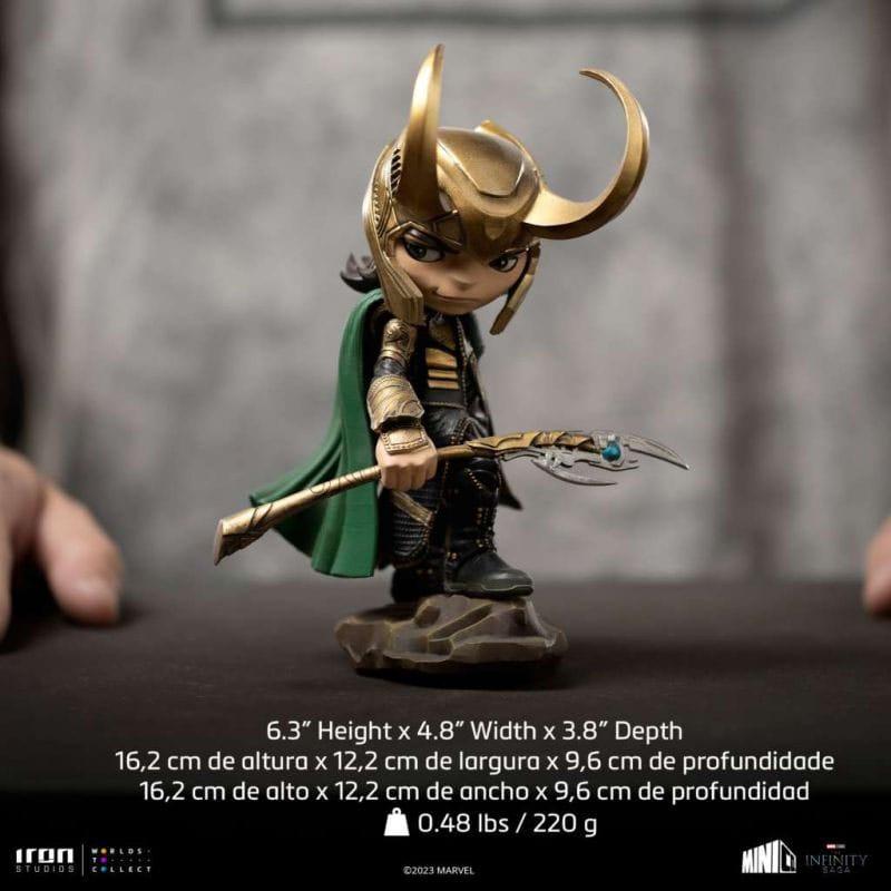 Avengers Infinity Saga: Loki 15 cm Mini Co. PVC Figure - Iron Studios