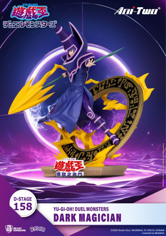 Yu-Gi-Oh! Duel Monsters D-Stage PVC Diorama Dark Magician 15 cm 4