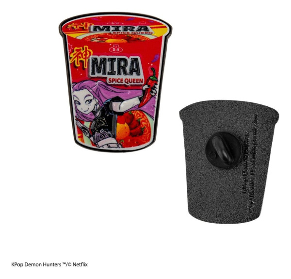 KPop Demon Hunters Pin Mira Spice Queen Noodles 1