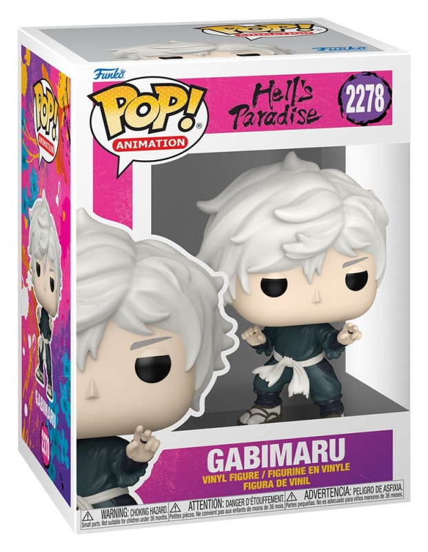 Hell's Paradise: Jigokuraku POP! Animation Vinyl Figure Gabimaru 9 cm 1