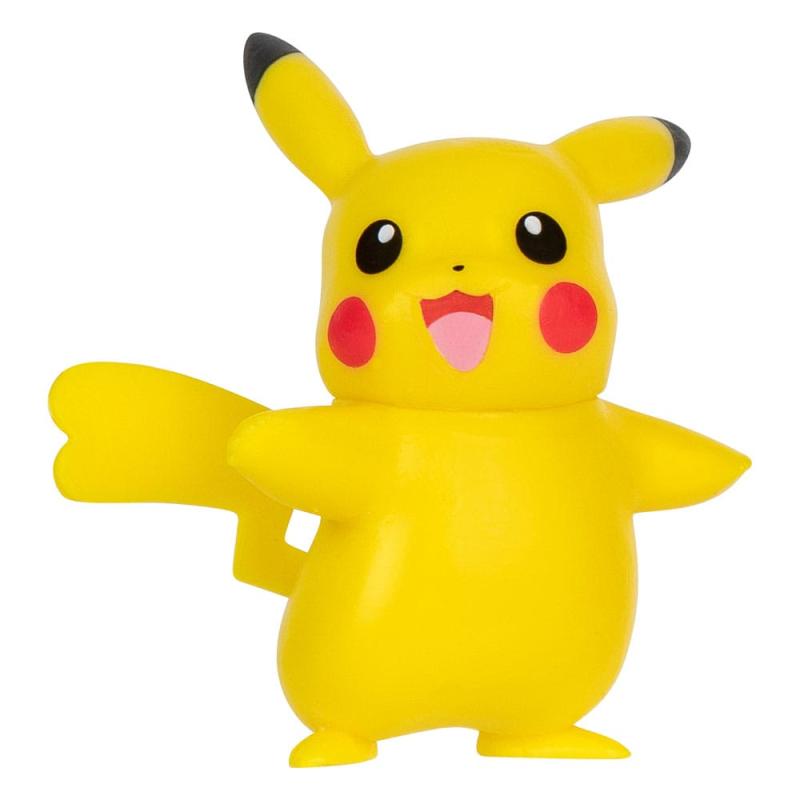 Pokémon Battle Figure Set 3-Pack Pikachu (Female), Litwick, Slowpoke 5 cm