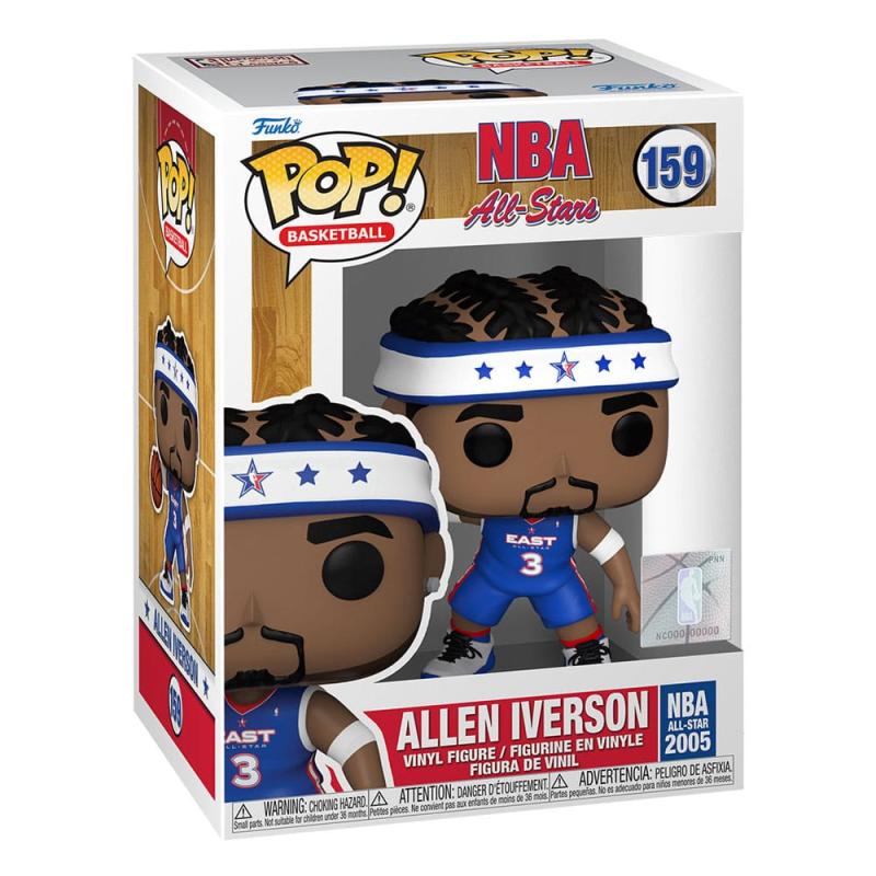 NBA Legends POP! Sports Vinyl Figure Allen Iverson (2005) 9 cm