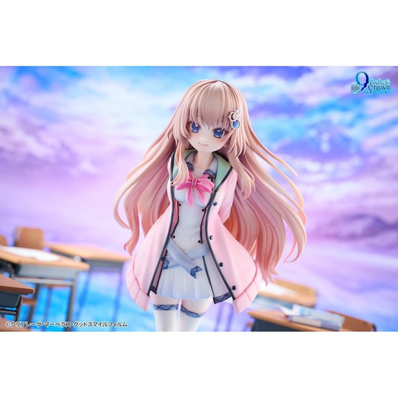 9-nine- PVC Figure 1/6 Ruler's Crown Miyako Kujo 25 cm 4
