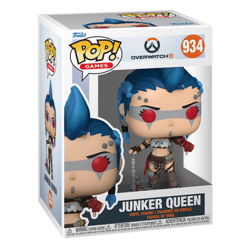 Overwatch 2 POP! Games Vinyl Figure Junker Queen 9 cm 1