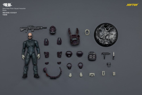 Dark Source Steel Ride Action Figure Prism Squad 8 cm 1
