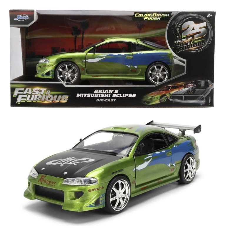 Fast & Furious Diecast Vehicle 1:24 Anniversary Mitsubishi 19 cm 1