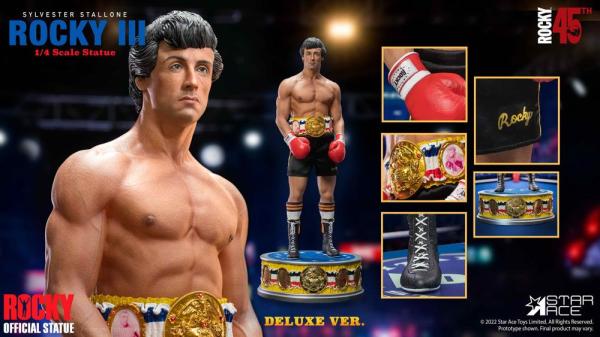 Rocky III: Rocky Balboa 1/4 Deluxe Ver. Statue - Star Ace Toys
