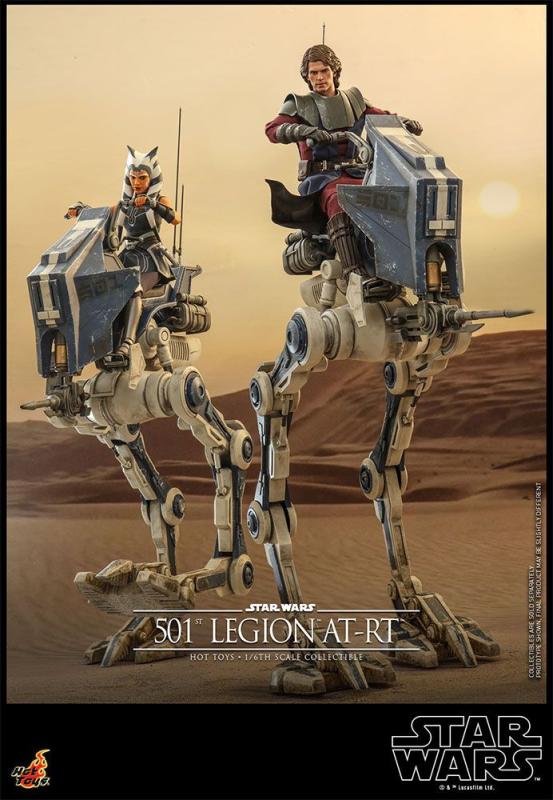 Star Wars The Clone Wars: 501st Legion AT-RT 1/6 Action Figure - Hot Toys