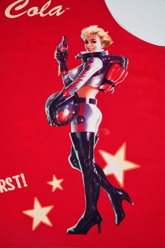 Fallout Apron Nuka Cola Zap that Thirst 1