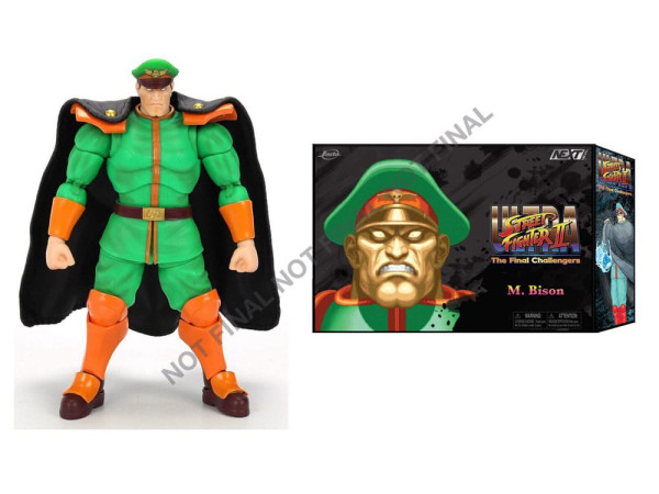 Ultra Street Fighter II: The Final Challengers Action Figure 1/12 M. Bison Deluxe 15 cm 6