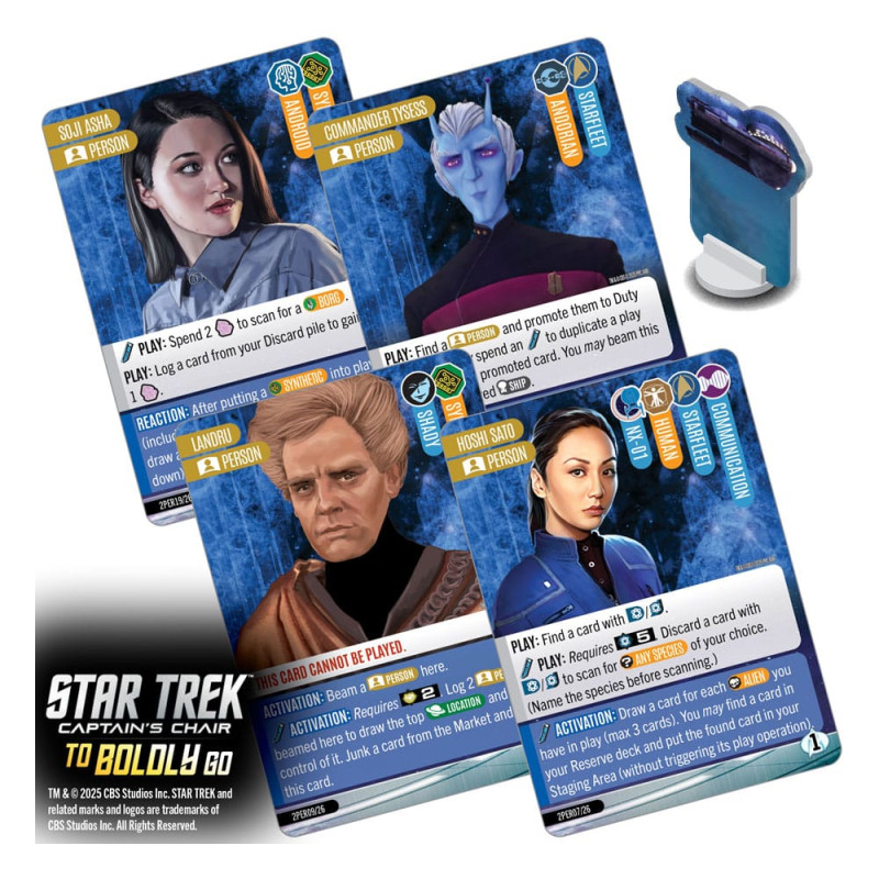 Star Trek: Captain's Chair Card Game To Boldly Go *English Version* 1