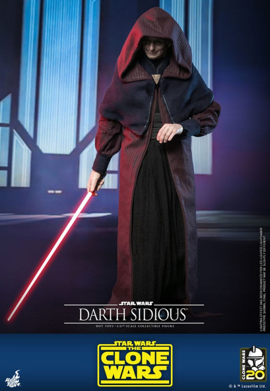Star Wars: The Clone Wars Action Figure 1/6 Darth Sidious 29 cm 5