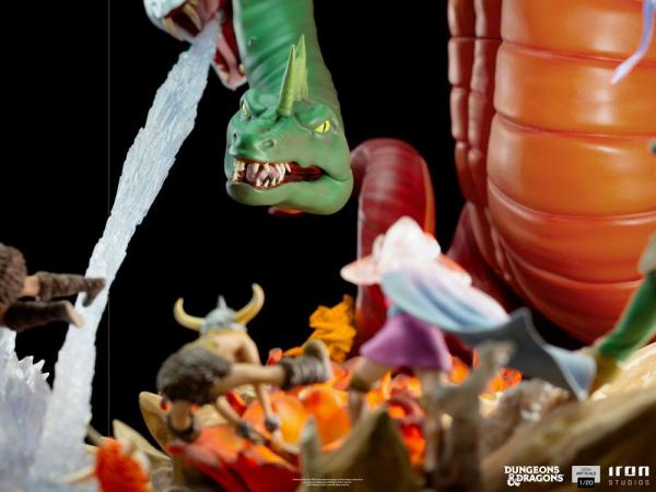 Dungeons & Dragons: Tiamat Battle 1/20 Demi Art Scale Statue - Iron Studios