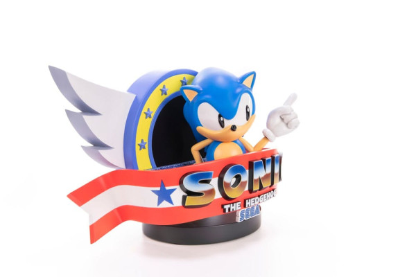 Sonic the Hedgehog Statue Sonic Title Screen 21 cm 7