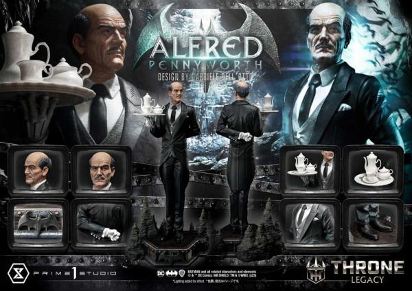 DC Comics Throne Legacy Series Statue Alfred Pennyworth (Batman Comics) Bonus Version 57 cm 2