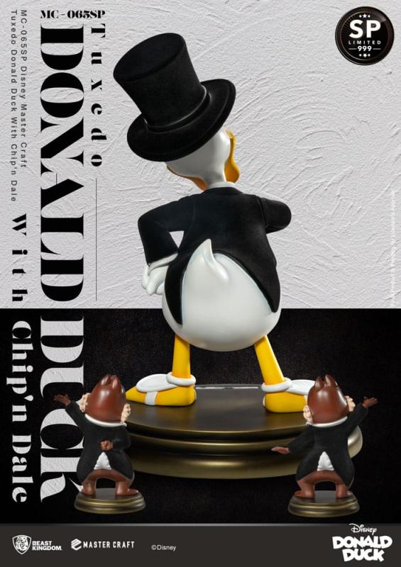 Disney 100th: Tuxedo Donald Duck (Chip'n und Dale) 40 cm Master Craft Statue - BKT