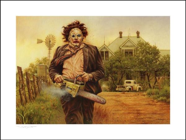 Texas Chainsaw Massacre: The Butcher 46 x 61 cm Art Print - Sideshow Collectibles