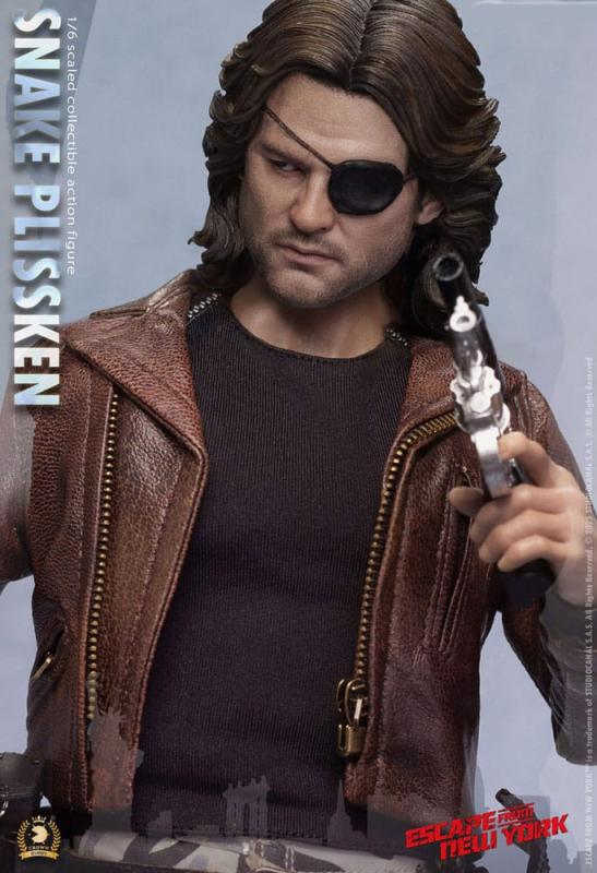 Escape from New York Crown Series Action Figure 1/6 Snake Plissken (Sculpted Hair Version) 30 cm 2