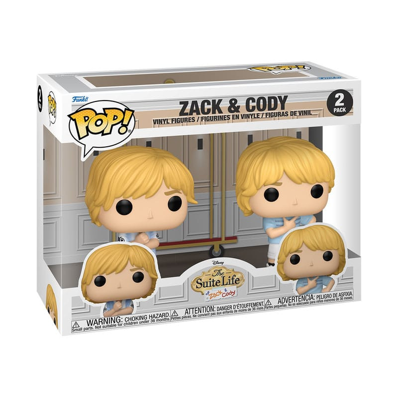 Suite Life of Zack & Cody POP! Television Vinyl Figures 2-Pack Zack & Cody 9 cm 1