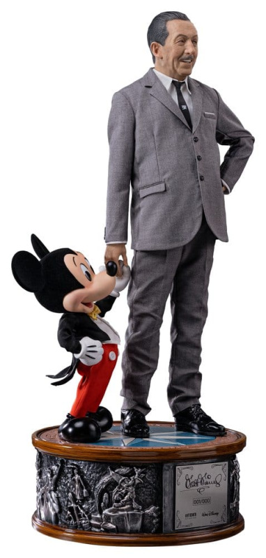 Disney Classics Legacy Replica Statue 1/4 Walt Disney & Mickey Mouse 59 cm 3