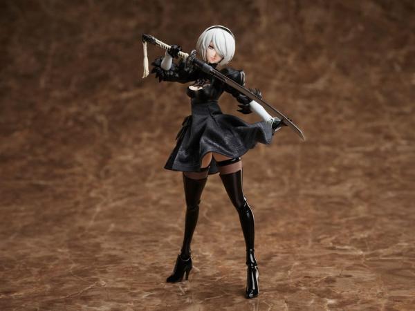 NieR: Automata Ver1.1a BUZZmod Action Figure 1/12 2B 14 cm