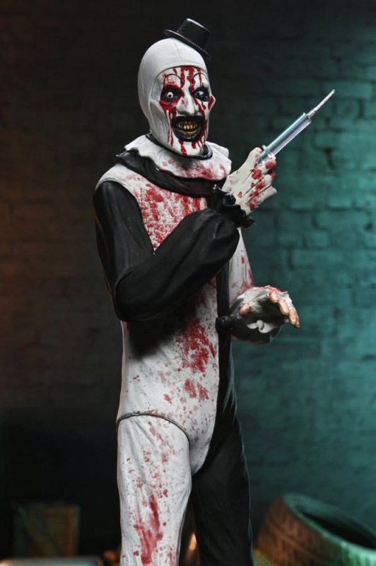 Terrifier 2 Ultimate Action Figure Art the Clown (Blood Splattered) 18 cm 7