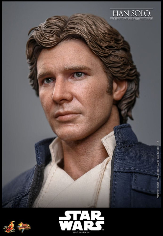 Star Wars Episode V Movie Masterpiece Action Figure 1/6 Han Solo 31 cm 4