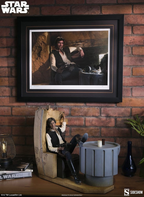 Star Wars Episode IV Mixed Media Premium Format Figure Han Solo: Sorry About the Mess 32 cm 14