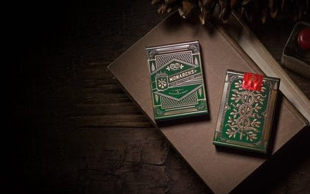Theory 11 Playing Cards Monarch Green 6