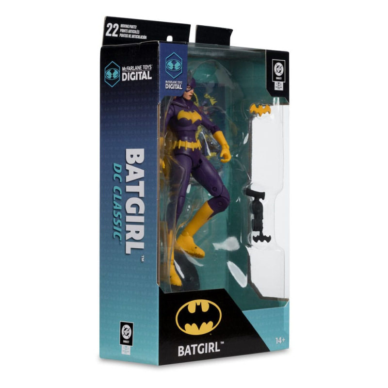 DC Direct McFarlane Toys Digital Action Figure Batgirl (DC Classics) 18 cm 7
