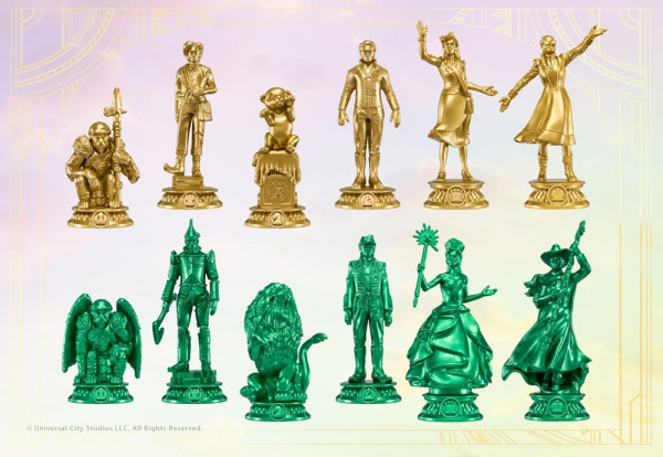 Wicked: For Good Chess Set Shiz vs. Emerald City 2