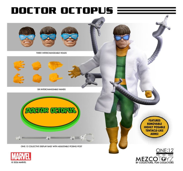 Marvel Comics One:12 Collective Action Figure 1/12 Doctor Octopus 16 cm 1