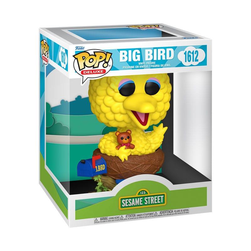 Sesame Street POP! Deluxe Vinyl Figure Big Bird in Nest 17 cm 1