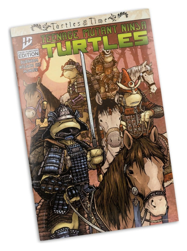 Teenage Mutant Ninja Turtles Page Punchers Action Figure Leonardo (Turtles in Time) 13 cm 6