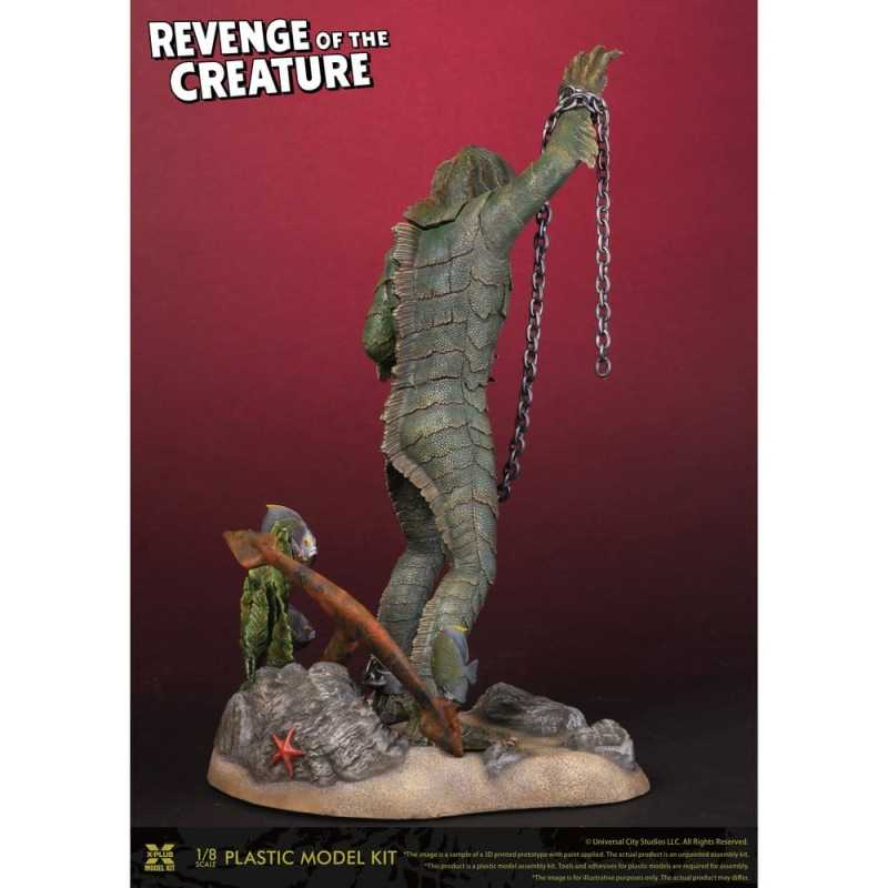 Revenge of the Creature Plastic Model Kit 1/8 Revenge of the Creature 28 cm (Reproduction) 2
