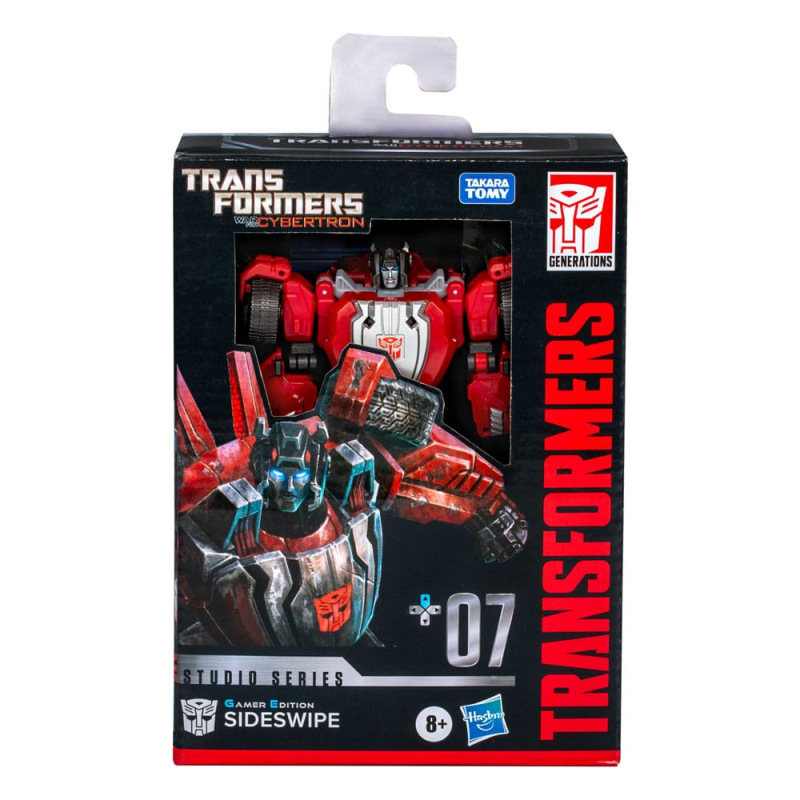 Transformers: War for Cybertron Studio Series Deluxe Class Action Figure Gamer Edition Sideswipe 11 11