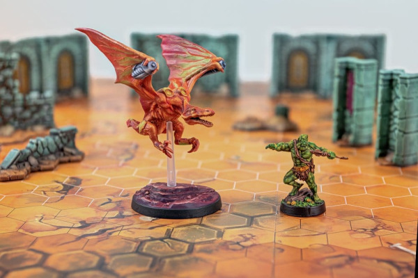Masters of the Universe: Battleground Miniatures Game Wave 11: Preternian Heroes (Moss Man / Turboda 3