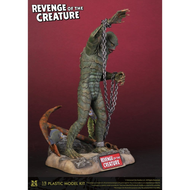 Revenge of the Creature Plastic Model Kit 1/8 Revenge of the Creature 28 cm (Reproduction) 1