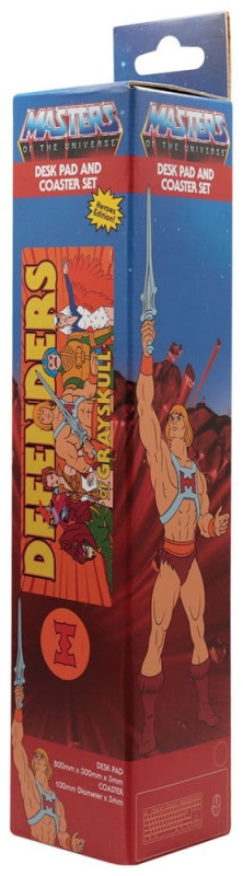 Masters of the Universe Desk Pad & Coaster Set Heroes 3