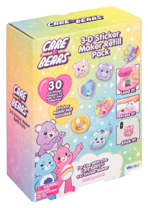 Care Bears 3D Sticker Maker Refills 3