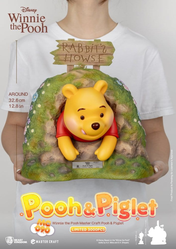 Disney Master Craft Statue Pooh & Piglet 33 cm 8