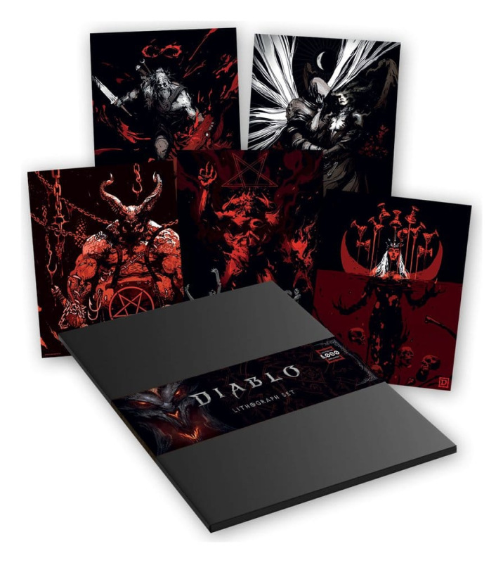 Diablo Art Print Set of Five Limited Edition 36 x 28 cm 8