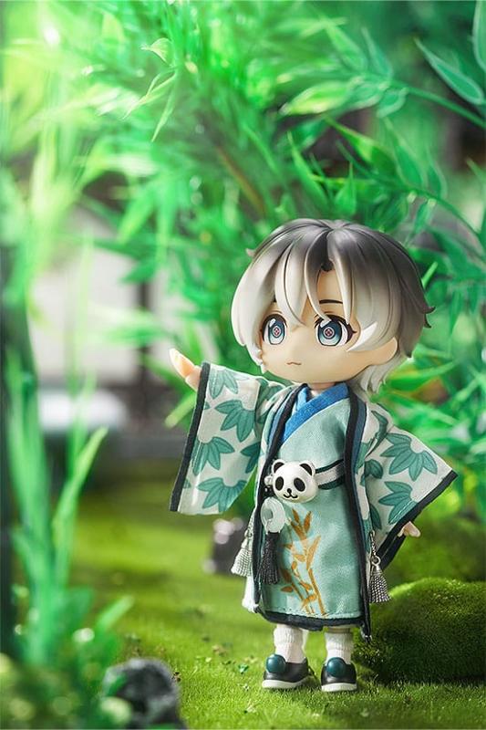 Original Character Nendoroid Doll Action Figure Chinese-Style Panda Mahjong: Laurier 14 cm