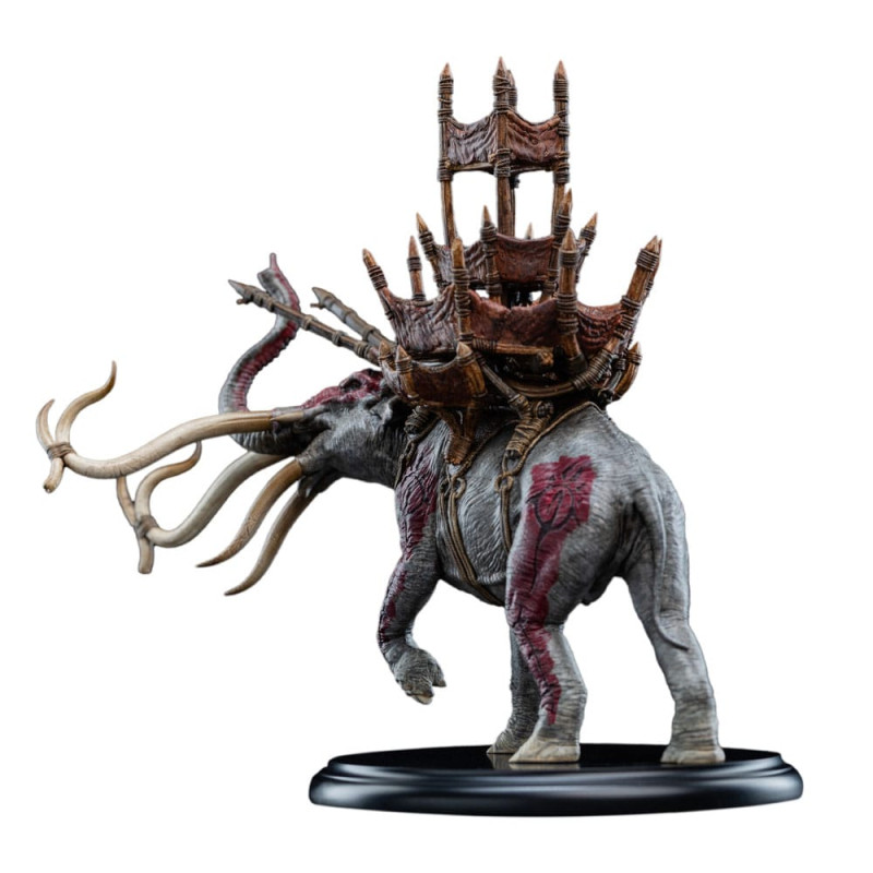 Lord of the Rings Mini Statue Mumak in Battle 17 cm 8