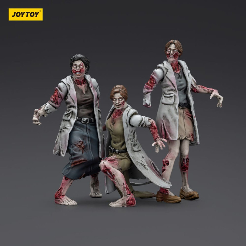 Zombie Dark Source Action Figures 3-Pack Medics 8 cm 4