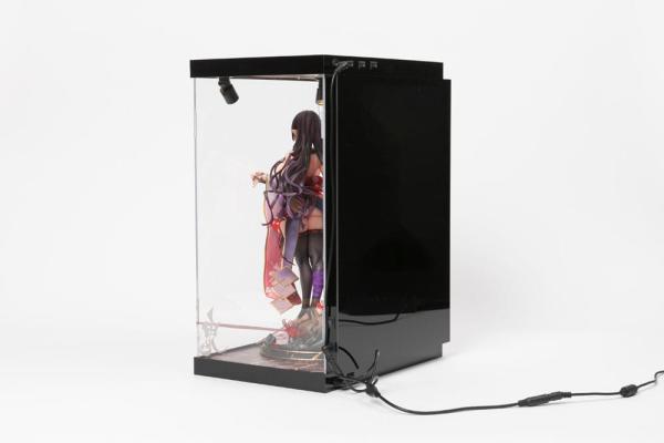 SHINSAI Acrylic Display Case with Lighting Inbina Rasethuhime Saki M Edition 39 cm