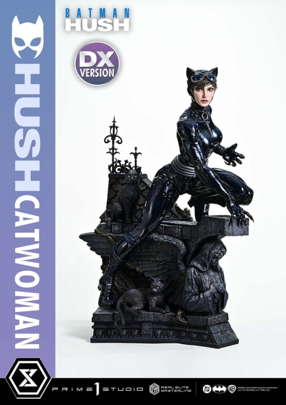 Batman: Hush (Comics) Real Elite Masterline Series Statue 1/3 Catwoman Deluxe Bonus Version 65 cm 6
