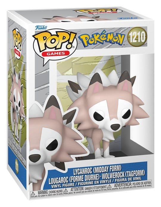 Pokémon POP! Games Vinyl Figure Lycanroc(Midday) 9 cm 1