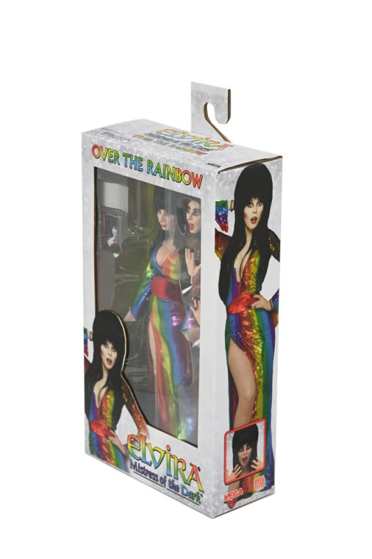 Elvira, Mistress of the Dark Clothed Action Figure Over the Rainbow Elvira 20 cm 3